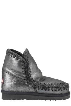 Mou | Mou Stitched Trim Slip-On Ankle Boots商品图片,8.1折, 独家减免邮费