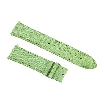 Hadley Roma | Matte Lime Green Alligator Leather Strap,商家Jomashop,价格¥370