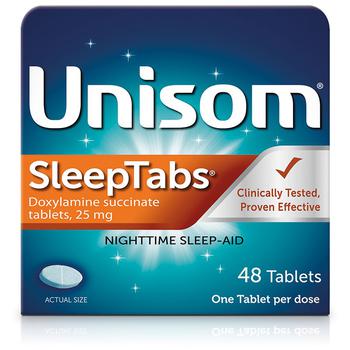 商品Unisom | Nighttime Sleep-Aid SleepTabs,商家Walgreens,价格¥97图片