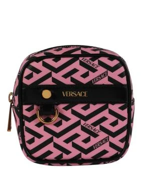 Versace | Coated Canvas Greca Pouch,商家Premium Outlets,价格¥1229