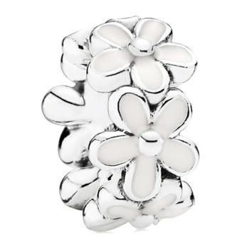商品PANDORA | PANDORA 潘多拉 春白色珐琅雏菊间隔 791495EN12,商家Beyond Chinalux,价格¥223图片