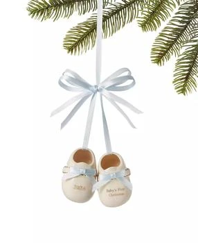 Holiday Lane | 2024 Baby's First Christmas Blue Ornament, Exclusively at Macy's,商家Macy's,价格¥78