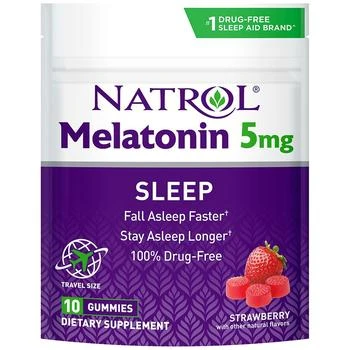 Natrol | Melatonin Travel Pouch Strawberry,商家Walgreens,价格¥33