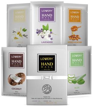 手膜评价, Lovery | Lovery Deep Conditioning Hand Mask with Vitamine E, Shea Butter & Jojoba Oil - 5 pk商品图片 2.9折