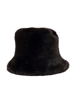 推荐'Gilly Koba' Black Faux Fur Hat Woman Apparis商品