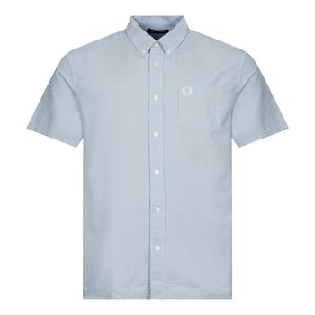 推荐Fred Perry Oxford Shirt - Light Smoke商品