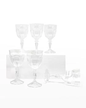 Le Cadeaux | Versailles 9 oz. Wine Glasses, Set of 6,商家Neiman Marcus,价格¥781