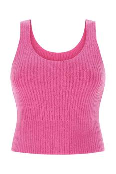 Alexander Wang | T By Alexander Wang Round Neck Knitted Tank Top商品图片,5.9折