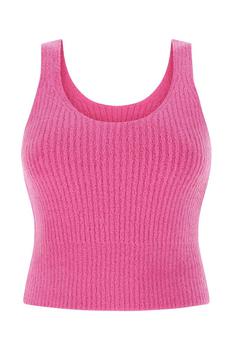 Alexander Wang | T By Alexander Wang Round Neck Knitted Tank Top商品图片,5.9折