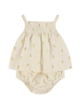 QUINCY MAE | Organic Cotton Top & Diaper Cover,商家LUISAVIAROMA,价格¥233