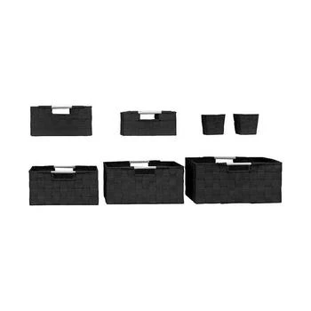 Sorbus | Weave Basket Set, 7 Pieces,商家Macy's,价格¥303