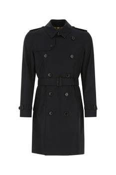 男士休闲burberry风衣, Burberry | Blue cotton trench coat Blue Burberry Uomo商品图片 5折