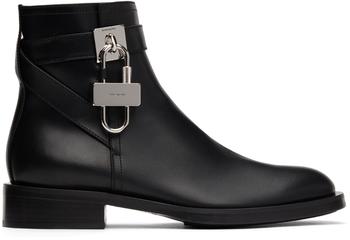 Givenchy | Black Padlock Boots商品图片,独家减免邮费