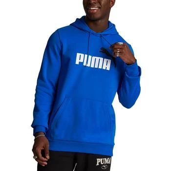 Puma | Men's Ess+ 2 Big Cat Logo-Print Fleece Hoodie 6.4折