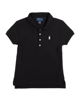 推荐Girl's Logo Embroidered Short-Sleeve Polo Shirt, Size 2-6X商品