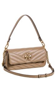 汤丽柏琦托特包单肩包, Tory Burch | Tory Burch Kira V 字型小号翻盖肩背包商品图片 