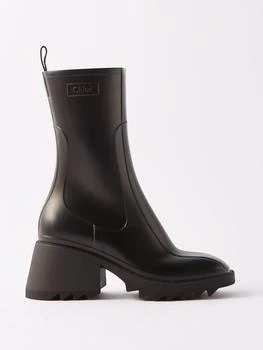 推荐Betty block-heel rubber boots商品