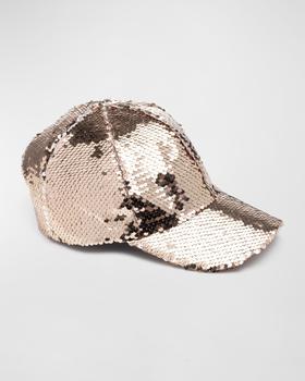 Eugenia Kim | Sequin Embellished Baseball Cap商品图片,