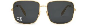 推荐Triomphe rhinestone 01 sunglasses in metal with crystals商品