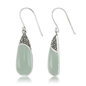 商品Macy's | Jade Elongated Dangle Earrings,商家Macy's,价格¥577图片