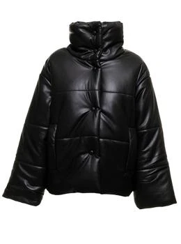 推荐Nanushka High-Neck Buttoned Padded Jacket商品