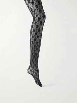 Wolford | Rose 渔网连裤袜,商家NET-A-PORTER,价格¥374