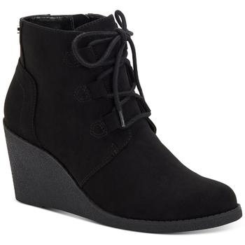 Style & Co | Style & Co. Womens Noellee Faux Suede Ankle Booties商品图片,独家减免邮费