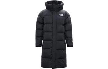 The North Face | [预售3天]北面 纯色logo拉链长款连帽面包棉服 男款 黑色,商家AMRAP,价格¥1962