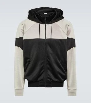 Yves Saint Laurent | Two-tone paneled hoodie 