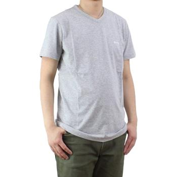 推荐HUGO BOSS 男士灰色短袖T恤 TEEVN-50271056-059商品