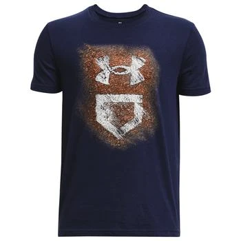 推荐Under Armour Baseball Icon T-Shirt - Boys' Grade School商品