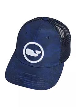 Vineyard Vines价格, Vineyard Vines | Camo Whale Dot Trucker Hat商品图片 