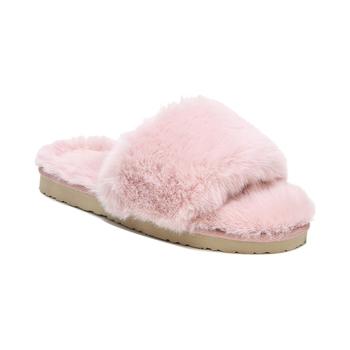 sam edelman拖鞋是什么牌子, Sam Edelman | Women's Jinnie Fluffy Slide Slippers商品图片 