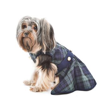 商品Macy's | Scottish Plaid Taffeta Dog Dress,商家Macy's,价格¥213图片