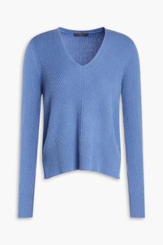 N.PEAL | Ribbed cashmere sweater商品图片,6.4折