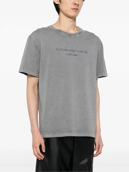 Alexander Wang | ALEXANDER WANG Women Embossed Logo  Bi-Color Acid Tee 5.5折