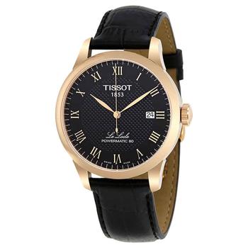 Tissot T-Classic Automatic Black Dial Mens Watch T0064073605300,价格$440.64