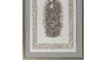 Marmol Gallery | Handmade Zentangle-style Virgin Mary Icon Art,商家ELITE FINDS,价格¥5942