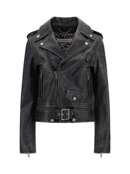 Golden Goose | Leather Jacket,商家Italist,价格¥10080