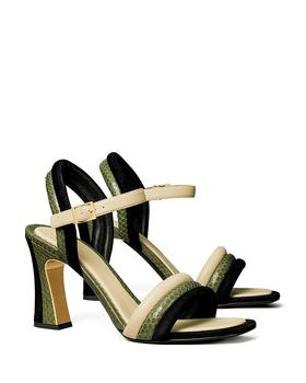 tory burch鞋高帮鞋, Tory Burch | Women's Puffed Up High Heel Sandals商品图片 