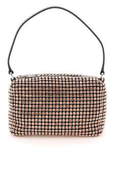 Alexander wang heiress handbag with rhinestone mesh