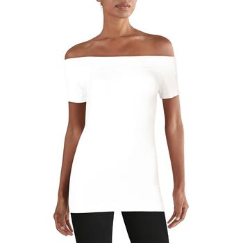 SCALA, SCALA | Scala Womens Ribbed Fitted Pullover Top商品图片 4.5折