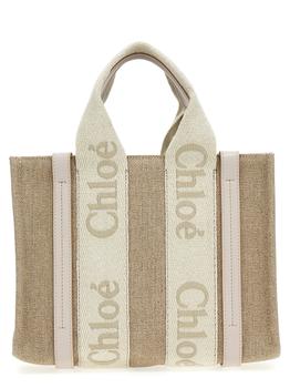 Chloé | Woody Tote Bag Gray商品图片,6.3折×额外9折, 额外九折
