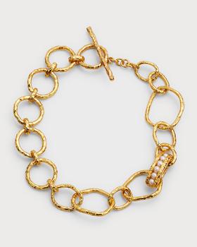 商品PACHAREE | Pacharee Chain Bracelet with Pearls,商家Neiman Marcus,价格¥3243图片