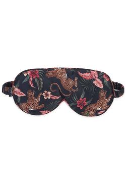 推荐Soleia printed silk eye mask商品