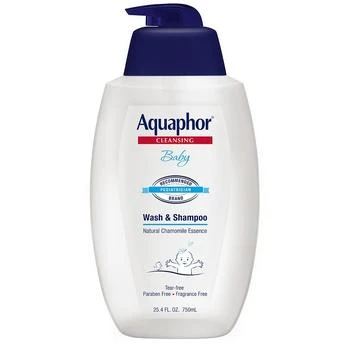 Aquaphor Baby | Baby Wash & Shampoo Pump Unscented,商家Walgreens,价格¥125