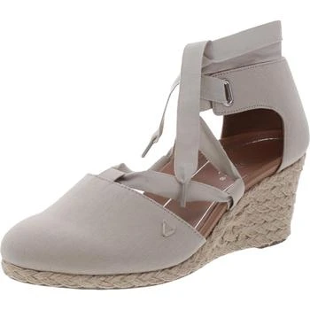 VIONIC | Vionic Womens Kaitlyn Canvas Platform Wedge Heels,商家BHFO,价格¥834