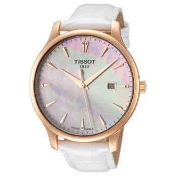 Tissot | 男女通用石英手表 真皮表带 42mm T0636103611601,商家Ashford,价格¥858