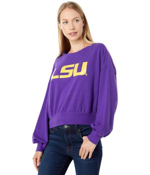 推荐LSU Tigers Cropped Crew Neck Sweatshirt商品