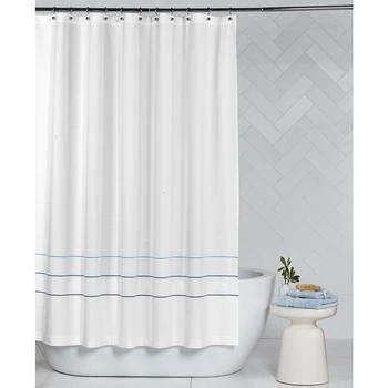 Hotel Collection | Borderline Shower Curtain, Created for Macy's,商家Macy's,价格¥225